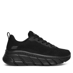 Sneakersy Skechers BOBS B FLEX HI 117385 BBK Czarny - Sneakersy damskie - miniaturka - grafika 1