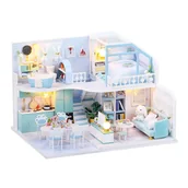 Dekoratorstwo - Miniaturowy Domek - Błękitne Niebo - miniaturka - grafika 1