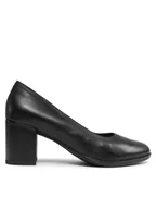 Czółenka - Clarks Czółenka Freva 55 Court 261709644 Czarny - miniaturka - grafika 1