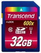 Karty pamięci - Karta pamięci TRANSCEND SDHC, 32 GB, Class 10 - miniaturka - grafika 1