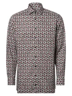 Koszule męskie - OLYMP Luxor modern Fit Koszula męska Mężczyźni Modern Fit Bawełna zielony|biały|czerwony wzorzysty, 41 - miniaturka - grafika 1