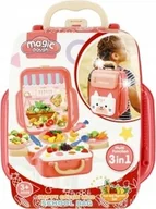 Masy plastyczne - MASA PLASTYCZNA CIASTOLINA W WALIZCE WARZYWA OWOCE - miniaturka - grafika 1