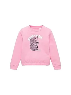 Bluzy dla dziewczynek - TOM TAILOR Dziewczęca bluza dziecięca, 31685 - Fresh Pink, 104/110 cm - grafika 1
