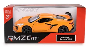 RMZ 5 Chevrolet Corvette Z06 2023 yellow - Samochody i pojazdy dla dzieci - miniaturka - grafika 1