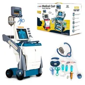 Zabawy w naśladowanie dorosłych - Zabawkowy Wózek Medyczny Sapphire Kids Sk-112 - miniaturka - grafika 1