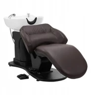 Myjki fryzjerskie - Gabbiano elektryczna myjnia fryzjerska TRYCHO brązowa - miniaturka - grafika 1