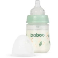 Butelki dla niemowląt - Baboo Anti-colic Feeding Bottle butelka antykolkowa dla dzieci od urodzenia Peachy Keen, 0 m+ 180 ml - miniaturka - grafika 1