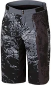 Koszulki rowerowe - Szorty MTB Woods grafitowo-czarny kamuflaż - miniaturka - grafika 1
