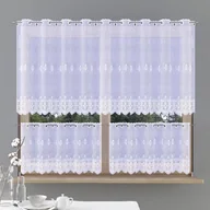 Firany - Zazdrostki haftowane metrażowe Gema 40 cm - miniaturka - grafika 1