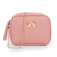 Torebki damskie - Alessio TOREBKA Damska PIKOWANA na ramię łańcuszek QUILTED CROSSBODY - miniaturka - grafika 1