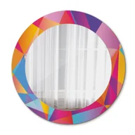 Lustra - Nowoczesne Lustro Kompozycja geometryczna 60cm - miniaturka - grafika 1