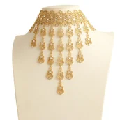 Naszyjniki - Pozłacany, ażurowy choker z kolekcji Wedding Dream (C22/VIP/65AU) - miniaturka - grafika 1