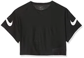 Koszulki i topy damskie - Nike Unisex Dzieci G Nk Dry Ss Gfx Studio Top T-shirt Black/(White) M - miniaturka - grafika 1