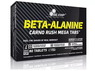 Olimp Olimp Beta-Alanine Carno Rush 80 tab oli17 - Witaminy i minerały dla sportowców - miniaturka - grafika 1