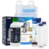 Akcesoria i części do ekspresów do kawy - Zestaw Delonghi Aqualogis AL-S002 2szt, Odkamieniacz EcoDecalk 500ml, Latteo 1000ml - miniaturka - grafika 1