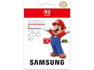 Akcesoria do Nintendo - Karta pamięci NINTENDO Switch 2 microSD Express card 256 GB Samsung Czerwony - miniaturka - grafika 1