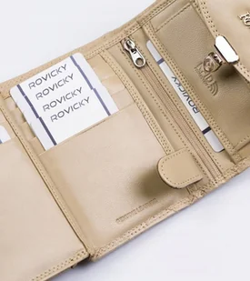 Skórzany Portfel Damski Z Technologią Rfid Lumarko! - Portfele - miniaturka - grafika 9