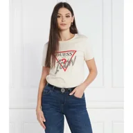Koszulki i topy damskie - GUESS T-shirt | Regular Fit - miniaturka - grafika 1