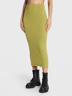 Spódnice - Glamorous Spódnica ołówkowa CA0324 Zielony Slim Fit - miniaturka - grafika 1