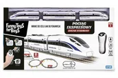 Zabawki zdalnie sterowane - Artyk Pociąg ekspresowy na pilota 81el Toys For Boys - miniaturka - grafika 1