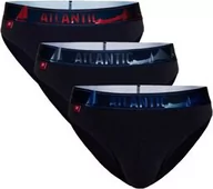 Majtki męskie - Slipy męskie Atlantic 3MP-139 Sport 3-pak granatowe - miniaturka - grafika 1