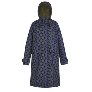 Kurtka damska Regatta Orla Long Length WP Rozmiar: XXL / Kolor: niebieski/czarny - Kurtki i kamizelki sportowe damskie - miniaturka - grafika 1