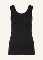 Koszulki i topy damskie - Calvin Klein Top schwarz - miniaturka - grafika 1