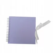 Scrapbooking - Album pamiątkowy do zdobienia LAWENDOWY- satynowy 35 kartek Galeria Papieru - miniaturka - grafika 1