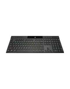 Corsair K100 RGB AIR Bezprzewodowa ultracienka mechaniczna klawiatura do gier, Cherry ULP Tactile - czarna - Klawiatury - miniaturka - grafika 1