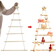 Bombki - Ozdoby Świąteczne Choinka Drewniana Dekoracja Okna Ściany 80Cm - miniaturka - grafika 1