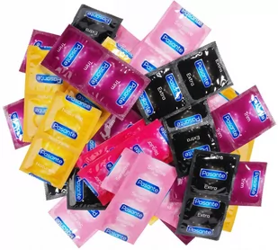Zestaw prezerwatyw pasante mix 100 sztuk - Prezerwatywy - miniaturka - grafika 1