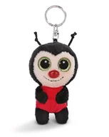 Plecaki - NICI GLUBSCHIS 62590 Brelok do kluczy, biedronka Lily May, wierny pluszowy towarzysz przy plecaku lub torbie, zawieszka, wisiorek dla małych i dużych, 9 cm, czarny - miniaturka - grafika 1