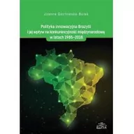 Polityka i politologia - Elipsa Dom Wydawniczy Polityka innowacyjna Brazylii i jej wpływ na... Joanna Gocłowska-Bolek - miniaturka - grafika 1