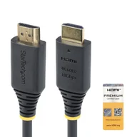 Kable - StarTech HDMI2-CABLE-4K60-50C kabel HDMI 0,5 m HDMI Typu A (Standard) Czarny - miniaturka - grafika 1