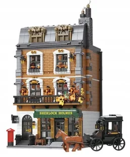 PANTASY Klocki 85014 Sherlock Holmes Baker Street 221B Apartament - Klocki - miniaturka - grafika 1