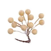 Zabawki kreatywne - Dalprint Złote jagody 10 cm 12 szt. - miniaturka - grafika 1