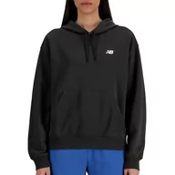 Bluzy sportowe damskie - Bluza New Balance WT41507BK - czarna - miniaturka - grafika 1