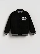 Kurtki i płaszcze dla chłopców - Reserved - Kurtka bomber - czarny - miniaturka - grafika 1