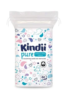Cleanic KINDII BABY SENSITIVE Płatki bawełniane dla niemowląt 60 szt - Inne akcesoria do pielęgnacji dzieci - miniaturka - grafika 6