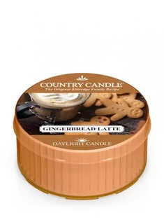 Świece - Country Candle Świeczka zapachowa Gingerbread Latte Daylight Candle 42 g - grafika 1