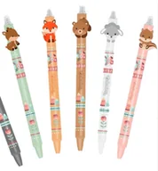 Długopisy - Długopis Automatyczny Wymazywalny Forest Life Display 36 Szt Colorino School, Cena Za 1 Szt - miniaturka - grafika 1