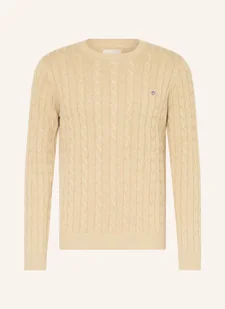 Gant Sweter beige - GANT - Swetry męskie - miniaturka - grafika 1