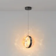 Lampy sufitowe - Maytoni Lampa wisząca szklana Misterio, możliwość ściemniania, czarny, salon / jadalnia, metal - miniaturka - grafika 1