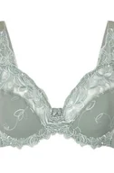 Biustonosze - Hunkemöller Biustonosz nieusztywniany z fiszbinami Diva Zielony - miniaturka - grafika 1