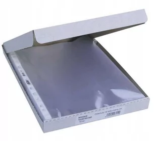 Herlitz KOSZULKA A4 KRYSTALICZNA 100szt W KARTONIKU - Koszulki na dokumenty - miniaturka - grafika 3