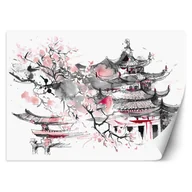 Fototapety - Fototapeta, Japońska pagoda (Rozmiar 100x70) - miniaturka - grafika 1