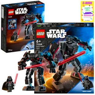 LEGO Star Wars - Mech Dartha Vadera 75368 KLOCKI PREZENT + EBOOK - Klocki - miniaturka - grafika 1