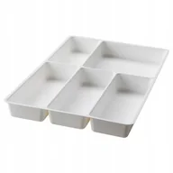 Pojemniki na sztućce - IKEA STODJA TACA / POJEMNIK NA SZTUĆCE BIAŁY 31x50 - miniaturka - grafika 1