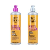 Zestawy kosmetyków damskich - TIGI BED HEAD COLOUR GODDESS Zestaw do włosów farbowanych Szampon 400ml + Odżywka 400ml - miniaturka - grafika 1