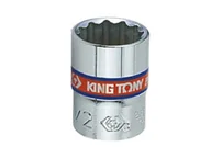 Klucze i nasadki - KING TONY Nasadka krótka 233015S, 1/4'', 15/32" x 24 mm - miniaturka - grafika 1